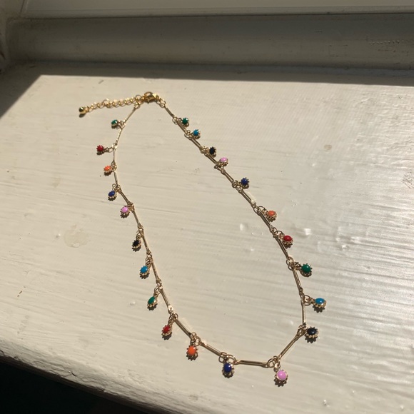 Rainbow Sun Drop Choker - Picture 2 of 3